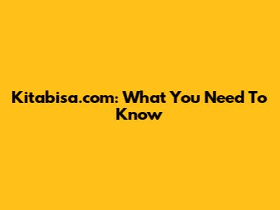 Kitabisa.com: What You Need To Know