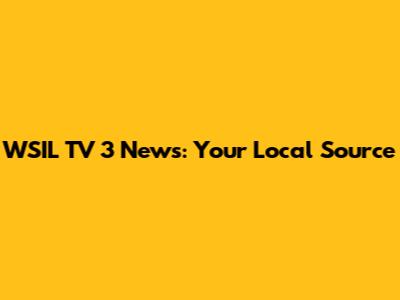 WSIL TV 3 News: Your Local Source